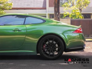 Jaguar XKR Custom Wheels - HF-3 by Vossen - Matte Black Jaguar XKR Custom Wheels - HF-3 by Vossen - Matte Black